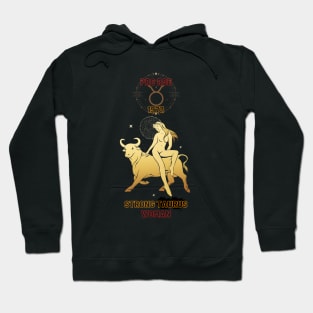 Strong Taurus woman Pro Roe 1973 Hoodie